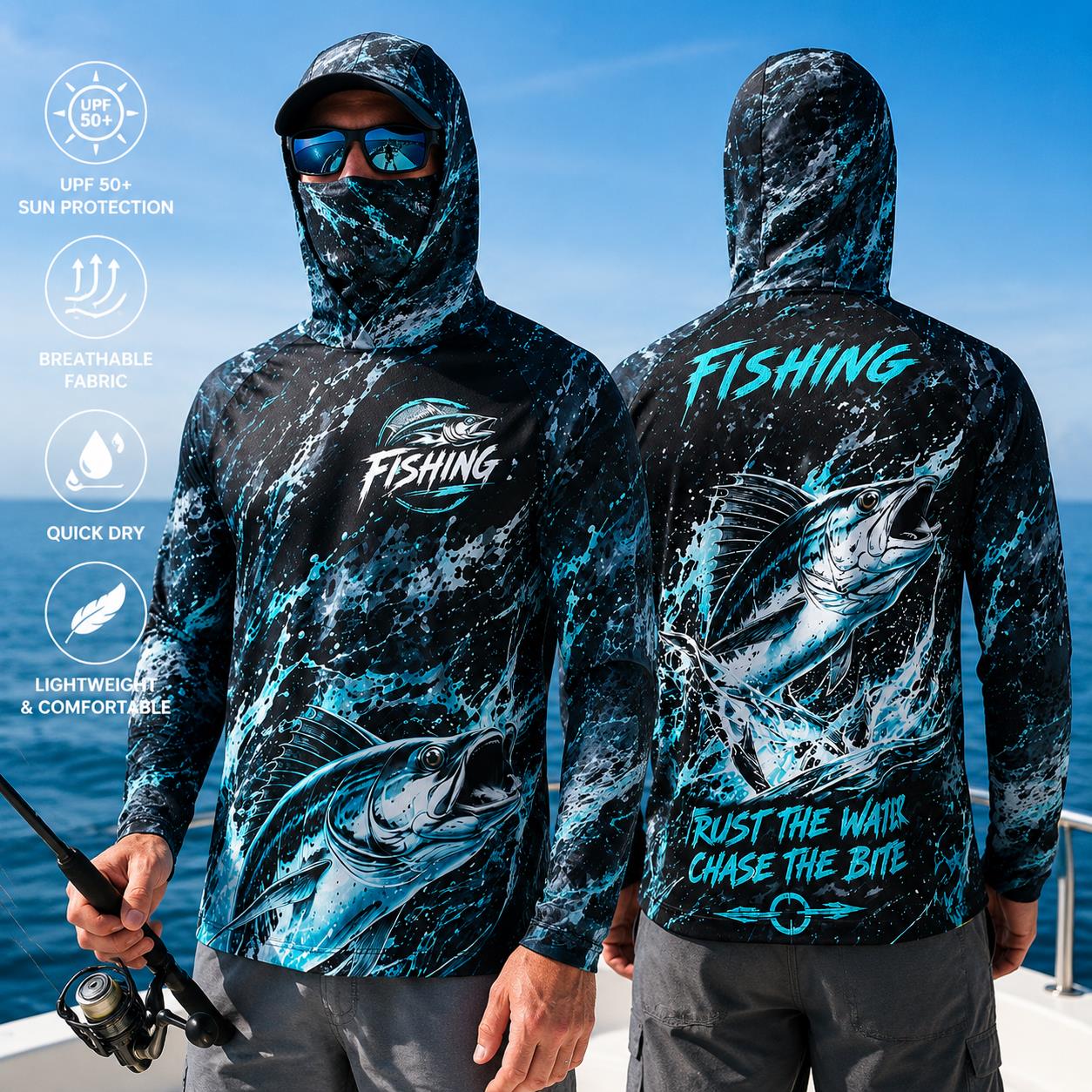 Outdoor Sun Protective Long Sl - Fishing Mask Sun Protection review and price