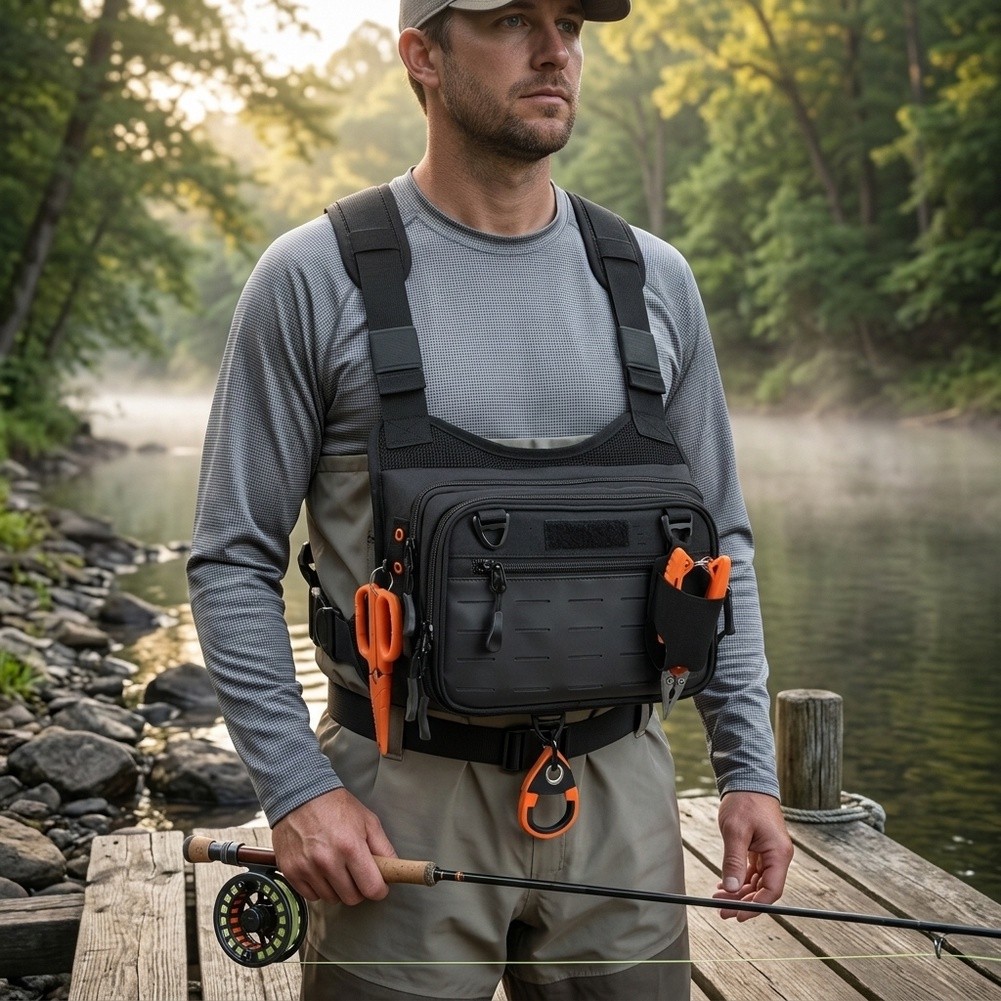 Fly Fishing Chest Pack Backpac - Fishing Vest review and price