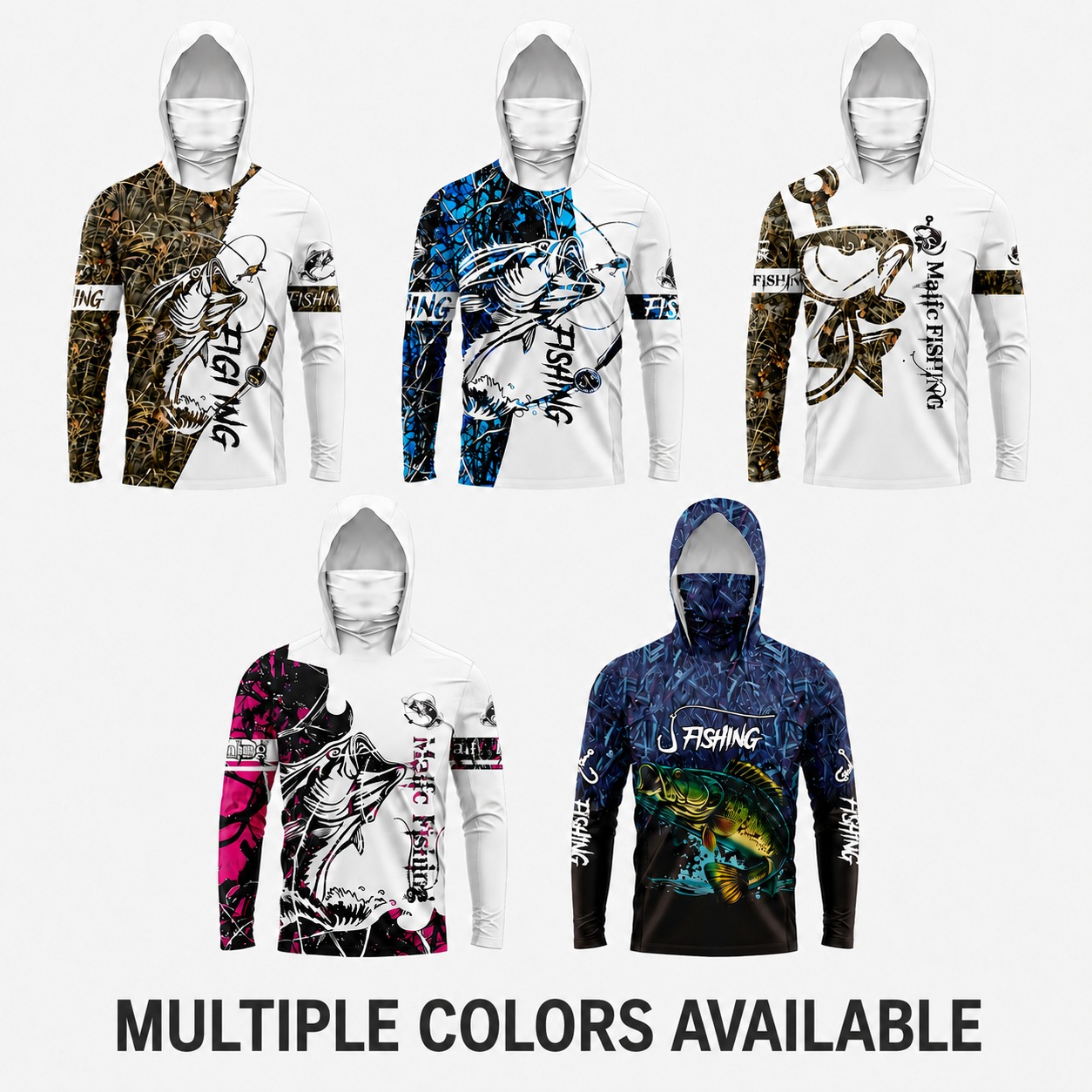MALFC 1PC Men Hood Fishing Shi - Fishing Shirt Uv Protection review and price